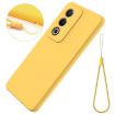 OPPO A3 Pro 5G India Yellow Liquid Silicone Dropproof Phone Case - 7