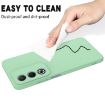 OPPO A3 Pro 5G India Green Liquid Silicone Dropproof Phone Case - 8
