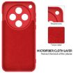OPPO Find X8 Pro Red Liquid Silicone Dropproof Full Coverage Case - 6