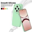 OPPO Find X8 Green Liquid Silicone Dropproof Full Coverage Case - 3