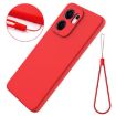 OPPO Reno13 F 4G/5G Red Liquid Silicone Dropproof Phone Case - 7