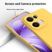 OPPO Reno13 Pro 5G Yellow Liquid Silicone Dropproof Phone Case - 4