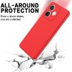 OPPO A5 Pro 5G Red Liquid Silicone Dropproof Full Coverage Case - 5