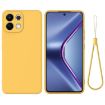 OPPO K13 5G Yellow Liquid Silicone Dropproof Full Coverage Case - 1