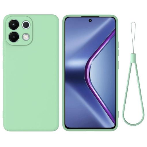 OPPO K13 5G Green Liquid Silicone Dropproof Full Coverage Case - 1