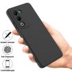OPPO A5 4G/5G Black Liquid Silicone Dropproof Full Coverage Case - 2
