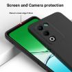 OPPO A5 4G/5G Black Liquid Silicone Dropproof Full Coverage Case - 4