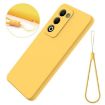 OPPO A5 4G/5G Yellow Liquid Silicone Dropproof Full Coverage Case - 7