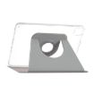 iPad Pro 13 2024 Grey Magnetic Split Leather Smart Case - 3