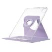 iPad Pro 13 2024 Purple Magnetic Split Leather Smart Case - 4