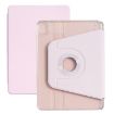 iPad Pro 13 2024 Pink Magnetic Split Leather Smart Case - 2