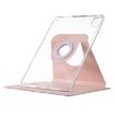 iPad Pro 13 2024 Pink Magnetic Split Leather Smart Case - 4
