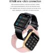 T19 Pro 1.96" IP67 Waterproof Smart Watch, Bluetooth Call, Heart Rate, Blue - 5