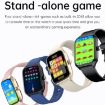 T19 Pro 1.96" IP67 Waterproof Smart Watch, Bluetooth Call, Heart Rate, Blue - 8