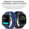T19 Pro 1.96" IP67 Waterproof Smart Watch, Bluetooth Call, Heart Rate, Gold - 9