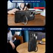 Moto E22/E22i CD Texture Camshield Magnetic Holder Case - Blue - 6