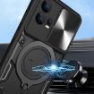 Motorola Edge 30 Fusion Blue Camshield Magnetic Holder Phone Case - 4