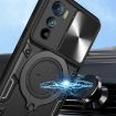Motorola Edge 30 Blue Camshield Magnetic Holder Phone Case - 4
