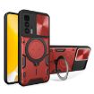Motorola Edge 20 Pro Red Camshield Magnetic Holder Phone Case - 1