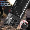 Moto G75 5G Red CD Texture Camshield Magnetic Holder Case - 5