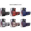 Moto G 2025 Red Camshield Magnetic Holder Case - CD Texture Sliding - 2