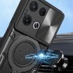 OPPO Reno8 Pro 5G Silver Camshield Magnetic Holder Phone Case - 4