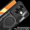 OPPO A79 5G Blue Camshield Magnetic Holder Phone Case Global CD Texture - 6