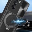 OPPO Reno12 Pro 5G Pink Case: CD Texture, Sliding Camshield, Magnetic Holder - 4
