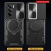 OPPO Reno12 5G Red Camshield Magnetic Holder Phone Case Global CD Texture - 6