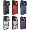 OPPO A3x 5G/4G Red Camshield Magnetic Holder Phone Case India - 2
