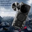 OPPO Find X8 Pro Black CD Texture Camshield Magnetic Holder Case - 5