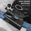 OPPO Find X8 Pro Silver CD Texture Camshield Magnetic Holder Case - 3