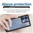 Motorola Edge 40 Acrylic Hybrid TPU Phone Case - Colorful Series Black - 4