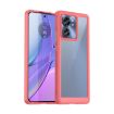 Motorola Edge 2023 Red Acrylic Hybrid TPU Phone Case - Colorful Series - 1