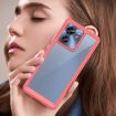 Motorola Edge 2023 Red Acrylic Hybrid TPU Phone Case - Colorful Series - 7