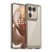 Motorola Edge 50 Ultra Global Acrylic TPU Phone Case - Transparent Grey - 1