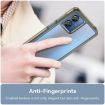 Motorola Moto G14 Acrylic Hybrid TPU Phone Case - Transparent Grey - 5