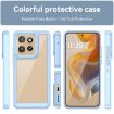 Motorola Edge 50 Neo Blue Acrylic Hybrid TPU Phone Case - Colorful Series - 2