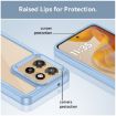 Motorola Edge 50 Neo Blue Acrylic Hybrid TPU Phone Case - Colorful Series - 6