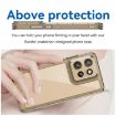 Motorola Edge 50 Neo Transparent Grey Acrylic TPU Phone Case - 4