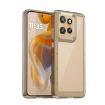 Moto S50 Transparent Grey Acrylic Hybrid TPU Case - Colorful Series - 1