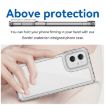 Motorola Moto G55 5G Transparent Acrylic TPU Phone Case - Colorful Series - 4