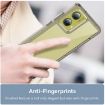 Motorola Moto G85 Acrylic Hybrid TPU Phone Case - Transparent Grey - 5