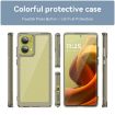 Motorola S50 Neo Transparent Grey Acrylic Hybrid TPU Phone Case - 2