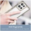 Motorola Moto G75 5G Acrylic Hybrid TPU Case - Transparent Grey - 5