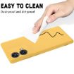 Moto G85 Yellow Silicone Dropproof Full Coverage Case - Solid Color - 7
