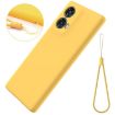 Motorola S50 Neo Yellow Liquid Silicone Dropproof Full Coverage Case - 6