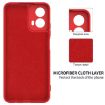 Moto G Power 2024 Red Silicone Dropproof Full Coverage Case - 6