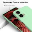 Moto G35 Green Silicone Dropproof Full Coverage Case - Solid Color - 4