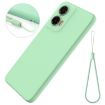 Moto G35 Green Silicone Dropproof Full Coverage Case - Solid Color - 7